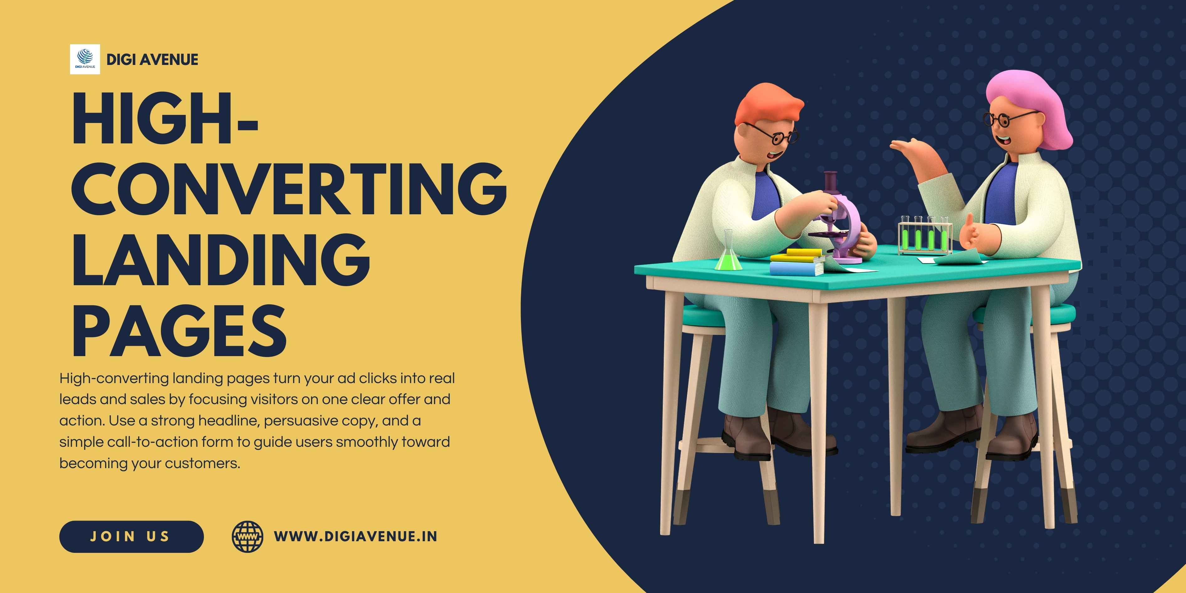 High-Converting Landing Pages: How to Turn Clicks into Customers